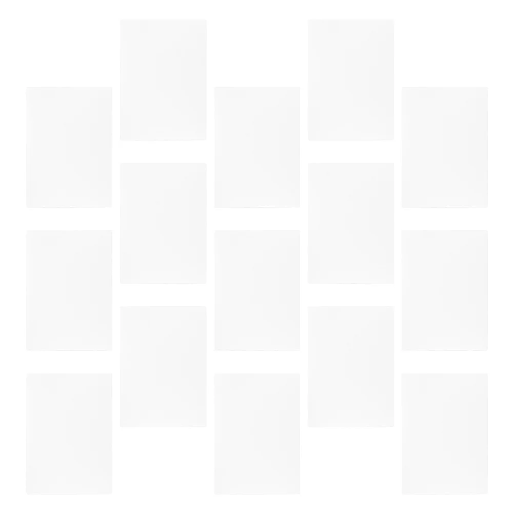 15 Stuks Schrijfbord Plastic A4 11.67x8.25 Inch Examen Tekening Bureau Pad Student Kantoor Transparante Schrijfmat Anti slip