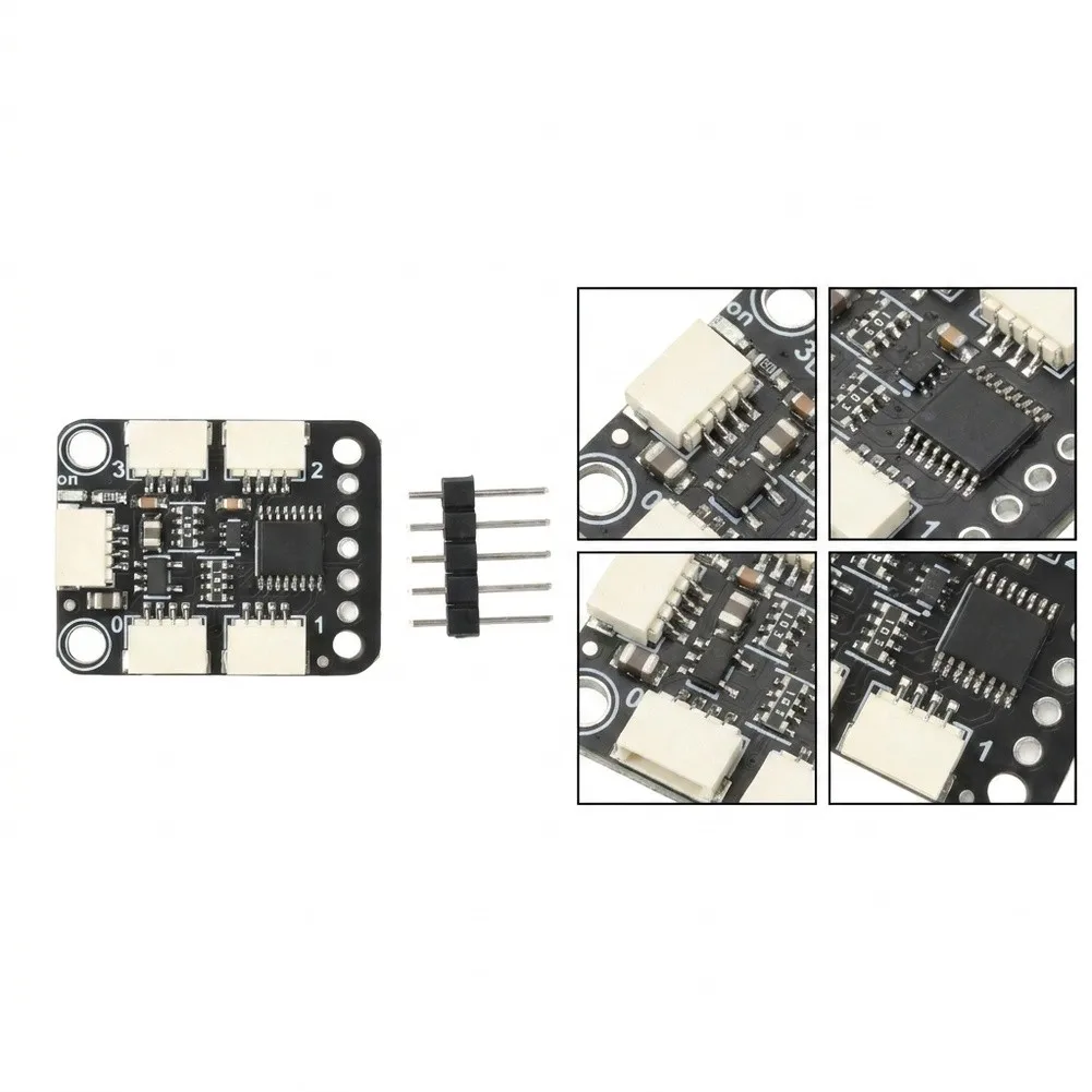 4 Channel I2C Multiplexer Module Based on PCA9546APW Chip for Expanding I2C Bus Connections on Microcontroller Projects