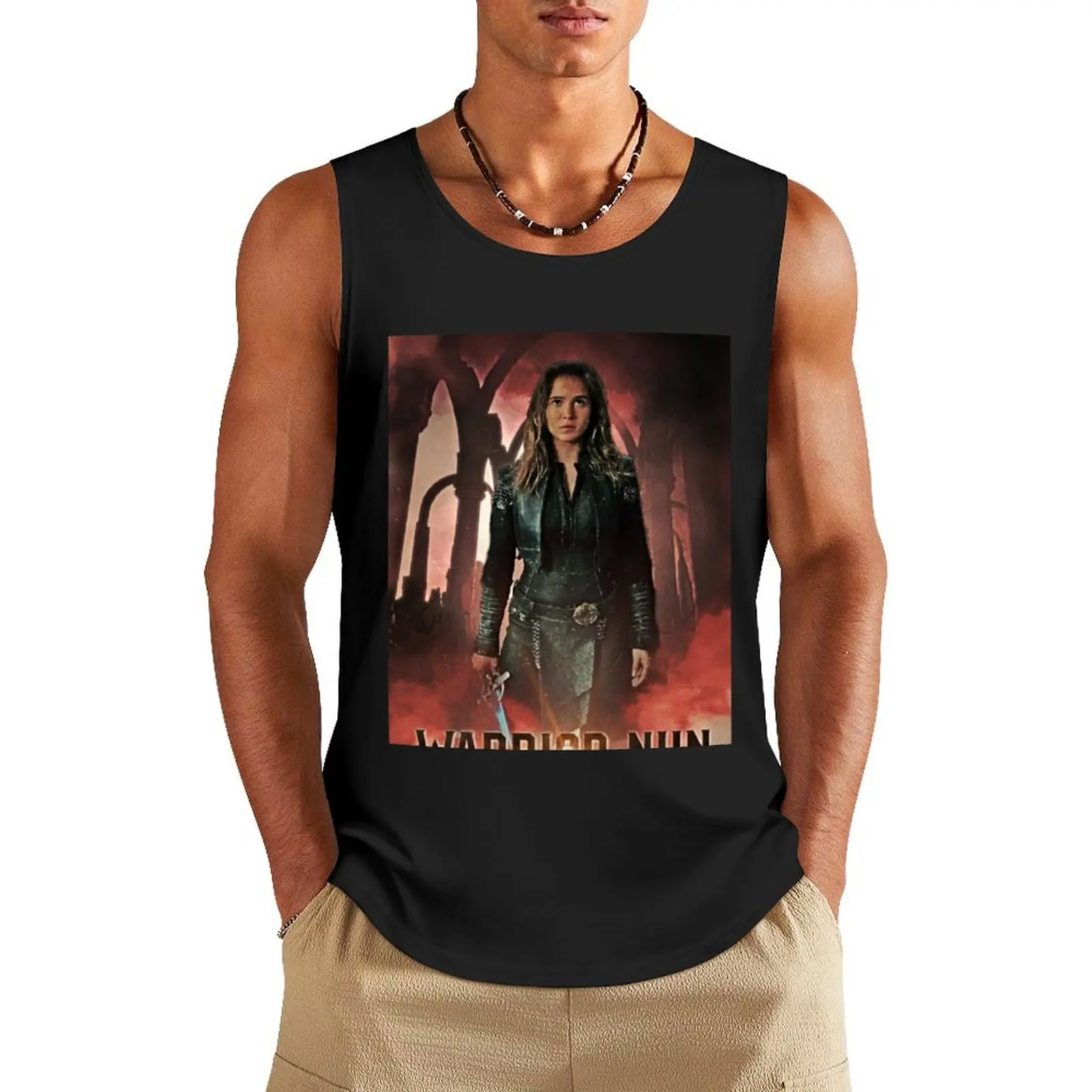 Warrior Nun - Ava Silva Tank Top mens clothing anime t-shirts