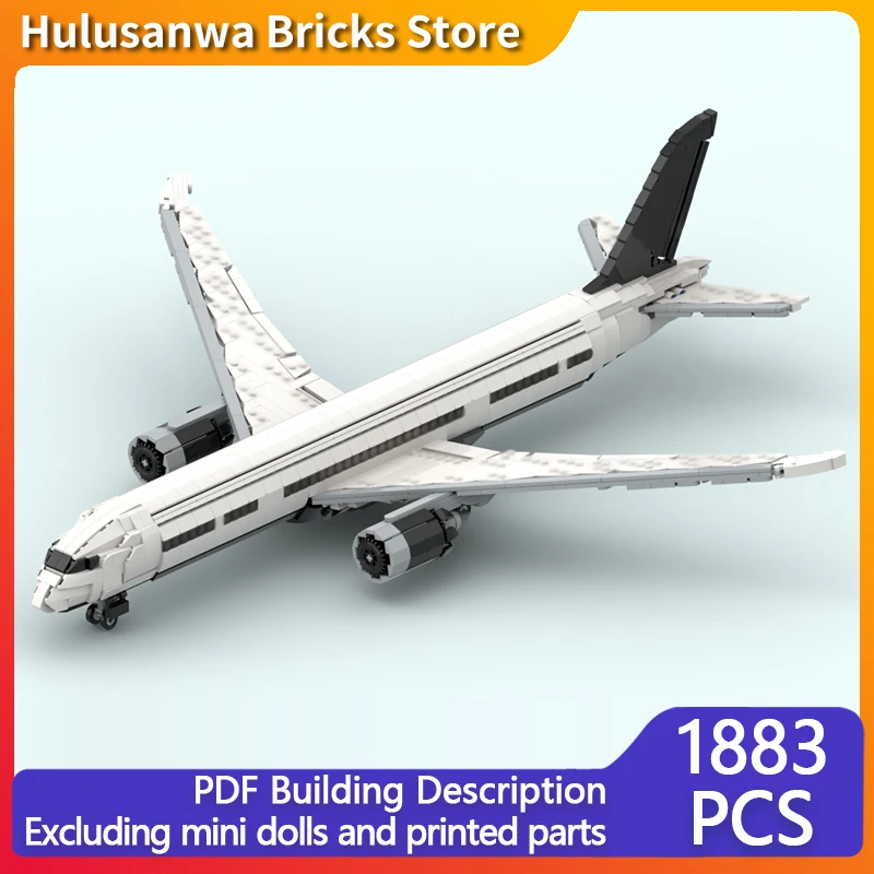 

Модель пассажирского самолета 787-9, конструктор MOC, военная техника, модульные технологичные подарки, набор для сборки, детские игрушки, праздничный подарок