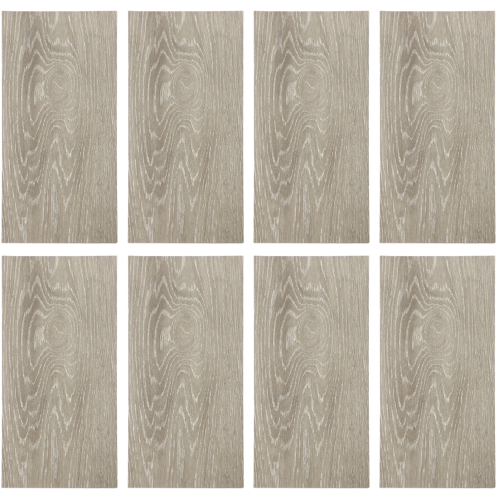 

8Pcs Self Adhesive PVC Floor Sticker Peel Stick Flooring Decal Waterproof Removable Floor Decorative Sticker for Kitchen Bedroom