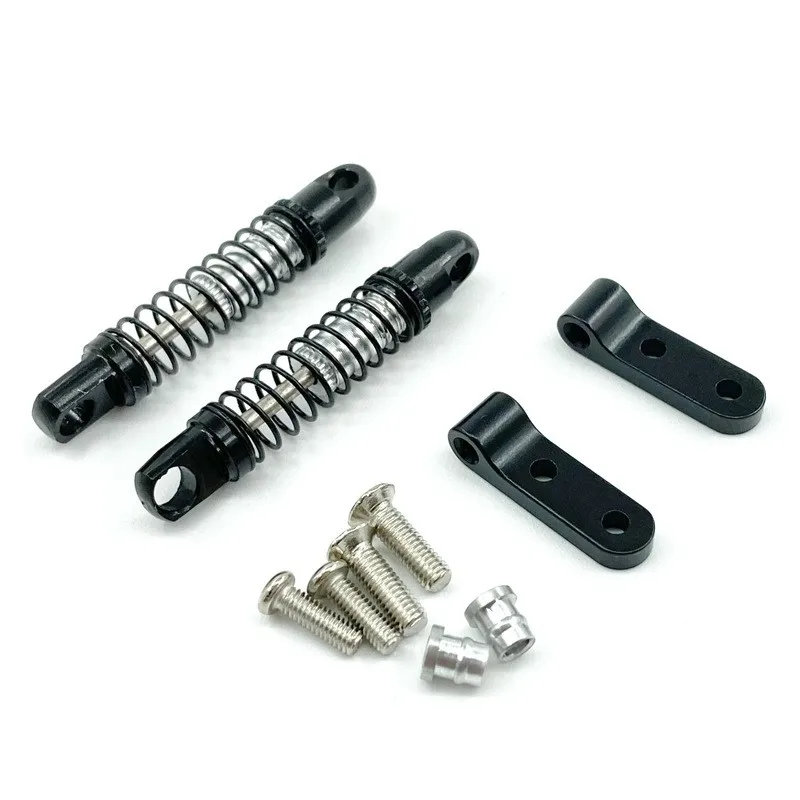 WPL D12 D42 RC Car Parts Metal Upgrade Modification Parts Axle Drive Shaft Shock Absorber Frame Wave Box