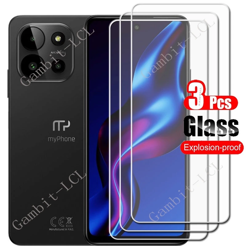 1-3PCS Tempered Glass For MyPhone N23 5G Protective ON MyPhoneN23 MyPhoneN235G 6.56