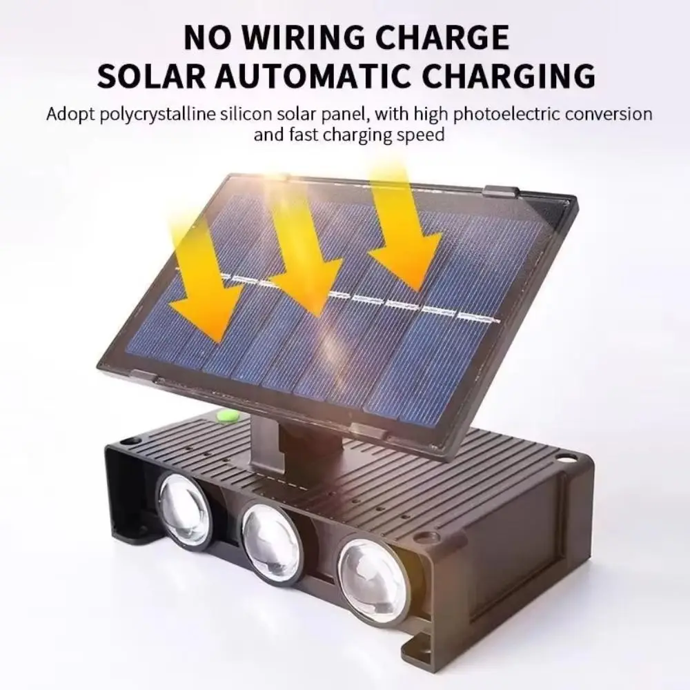 

Sensitive Solar Wall Light Dust Prevention Super Bright Waterproof LED Solar Light Warm/ White/RGB Waterproof
