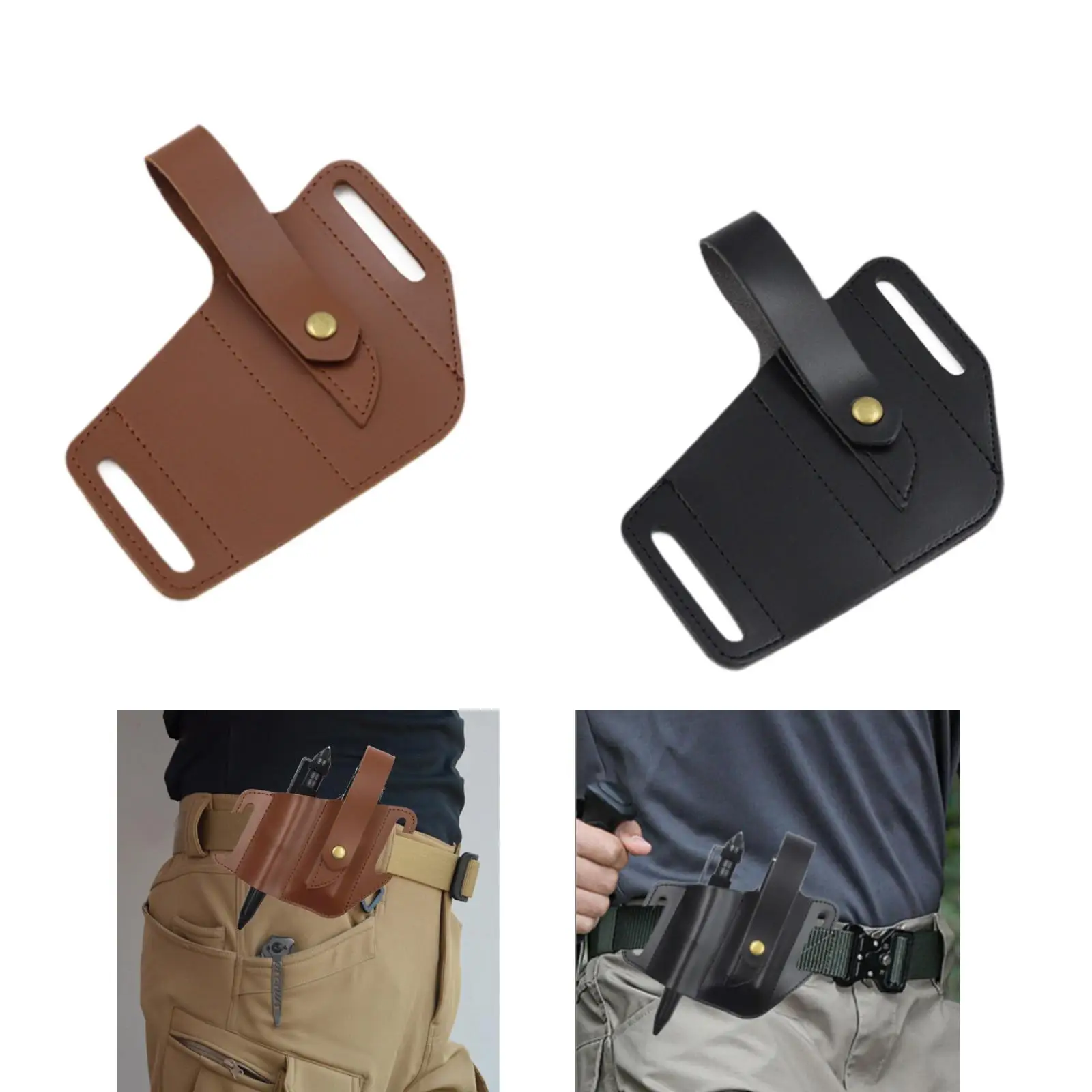 

Electrician Pouch Waist Tool Pouch Save Space Tool Belt Bag Leather Tool Bag for