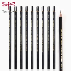 6pcs Japan Tombow Drawing Pencil Professional Sketching Student Art Writing Black Lead MONO-100 Wooden Rod Art Supplies
