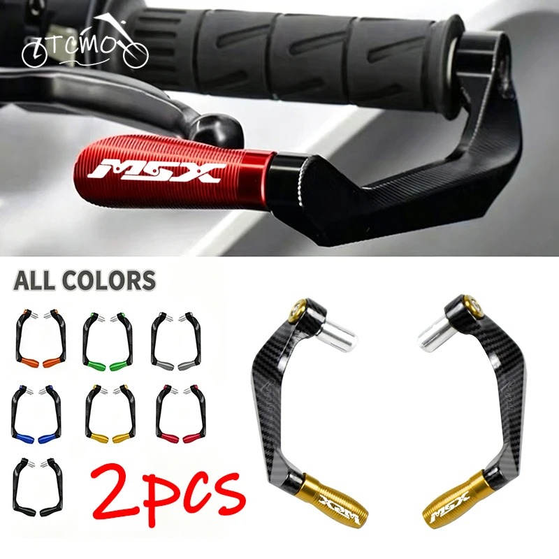 

For Honda MSX125 Grom 125 MSX MONKEY 125 Accessories Motorcycle CNC Handlebar Handguard Brake Clutch Levers Hand Guard Protector