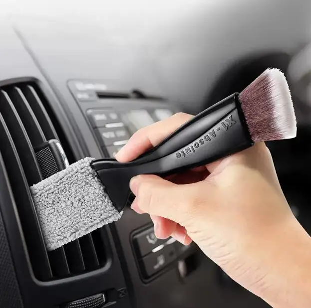 Car wash interior air conditioning air outlet Cleaning dust removal brush artifact NO.TXF-306
