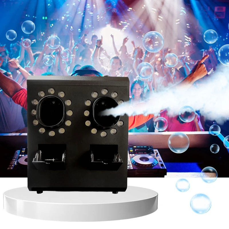 

High Quality 900W LED Smoke Bubble Machine Stage Effect Light DMX Remote Control for Wedding Party Activities