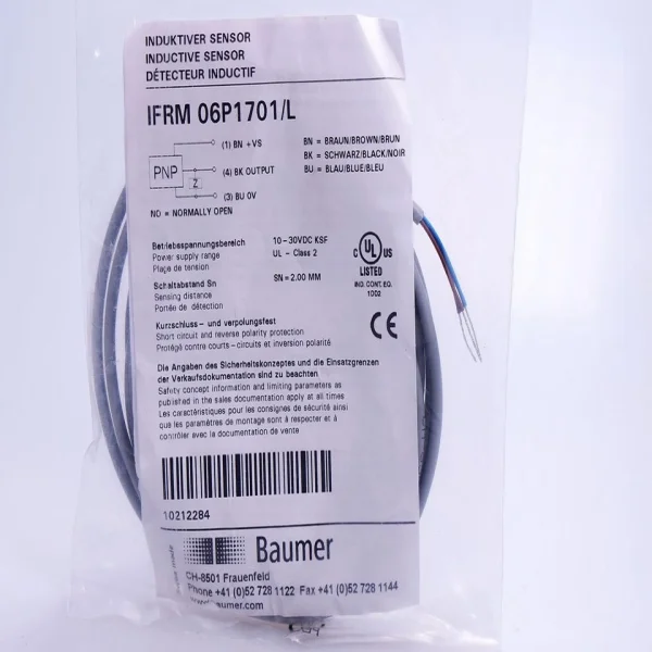 

Ifrm 06p1701l 10212284 Sensor Sn 2mm Boxed, New Brand New Original Spot Plc