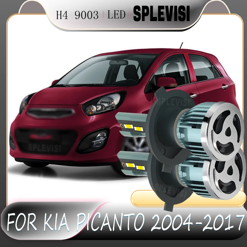 

Dust-Proof Simple Setup Upgraded High Low Beam LED Headlight Bulbs For Kia Picanto 2004 2005 2006 2007 2008 2009 2010 2011-2017