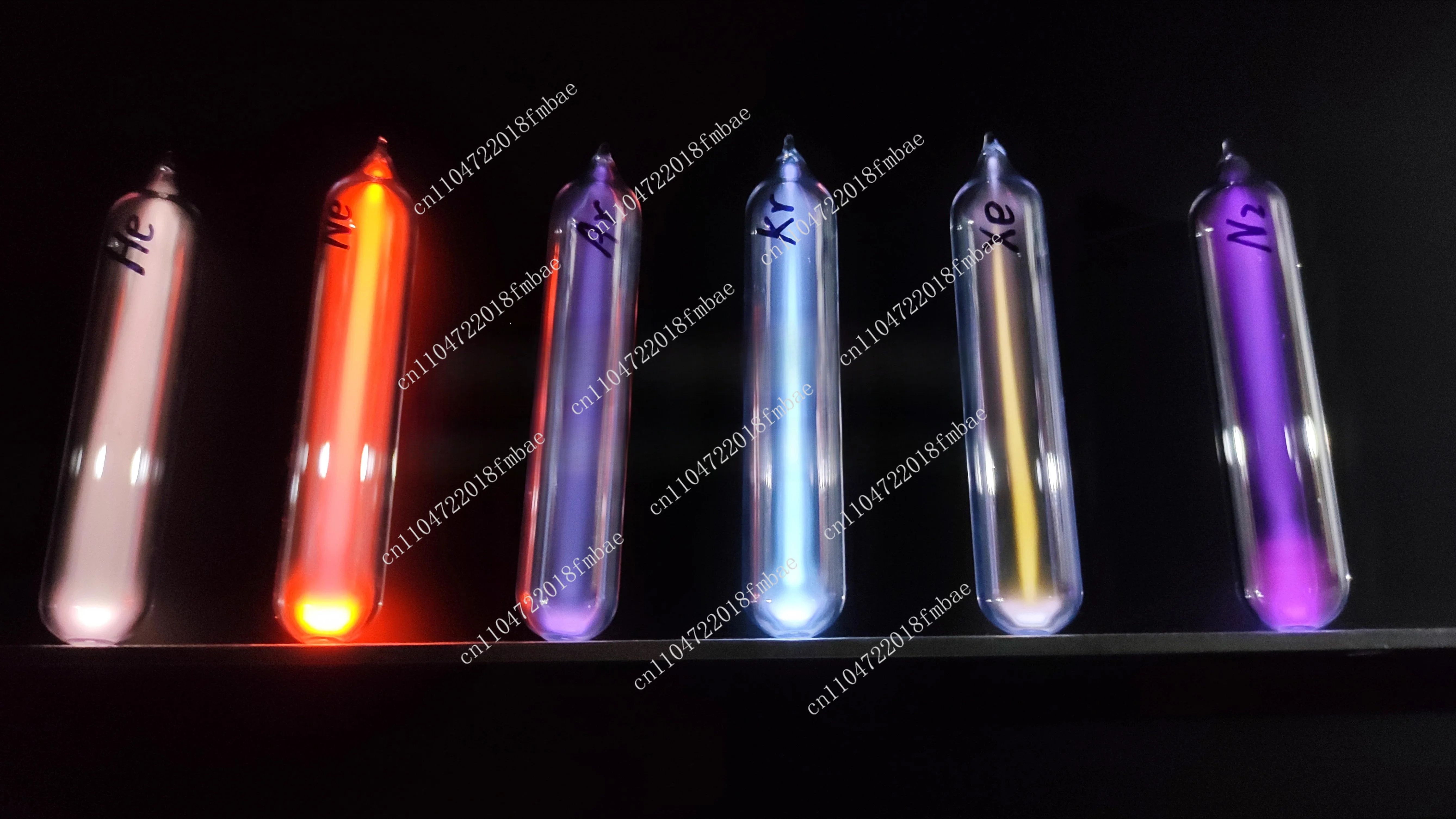Glass tube Rare luminous element collection tube