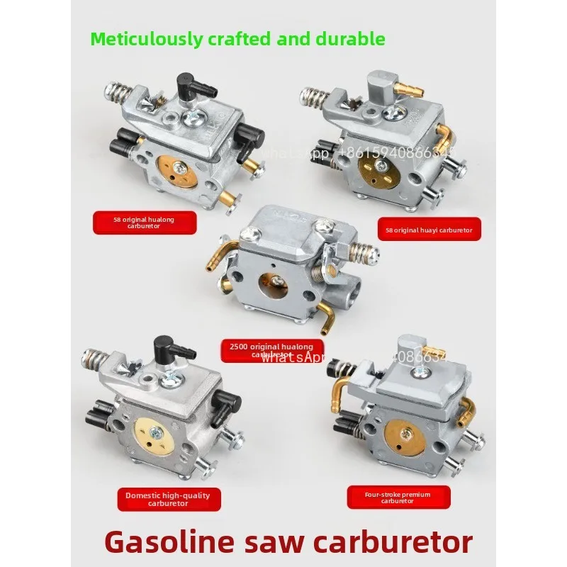 Chain saw carburetor 52/58/5900 oil chain saw accessories 2500 two-stroke logging saw 4-stroke carburetor