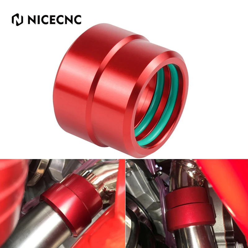 

NICECNC For Beta RR 300 RR 250 2024 2023 2022 2021 2020 Motorcycle Exhaust Collar With O-Ring Exhaust System