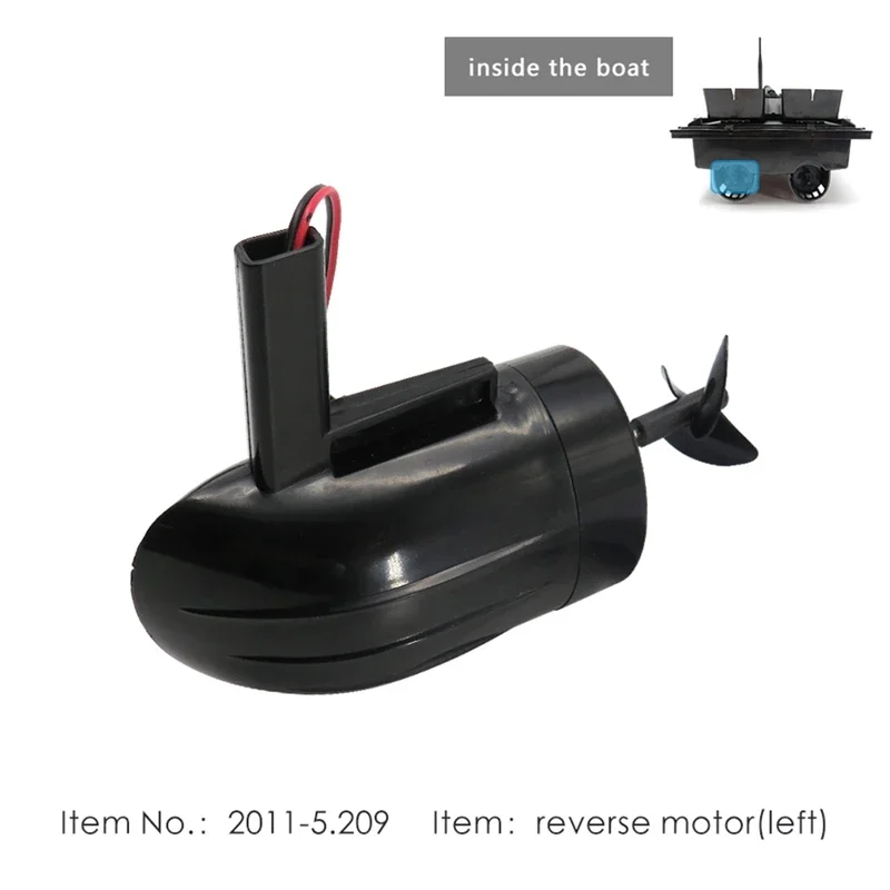 RC Boat Motor para Flytec 2011-5 Pesca, atualizado 2011-5 Bait Boat, Lado Esquerdo e Lado Direito