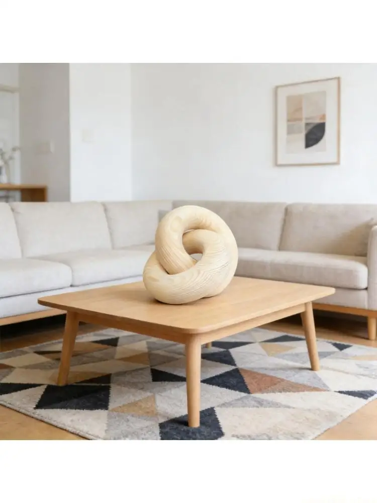 QX2E Natural Two hoop Display Article Perfect For Scandinavian Country Residence Household arrange