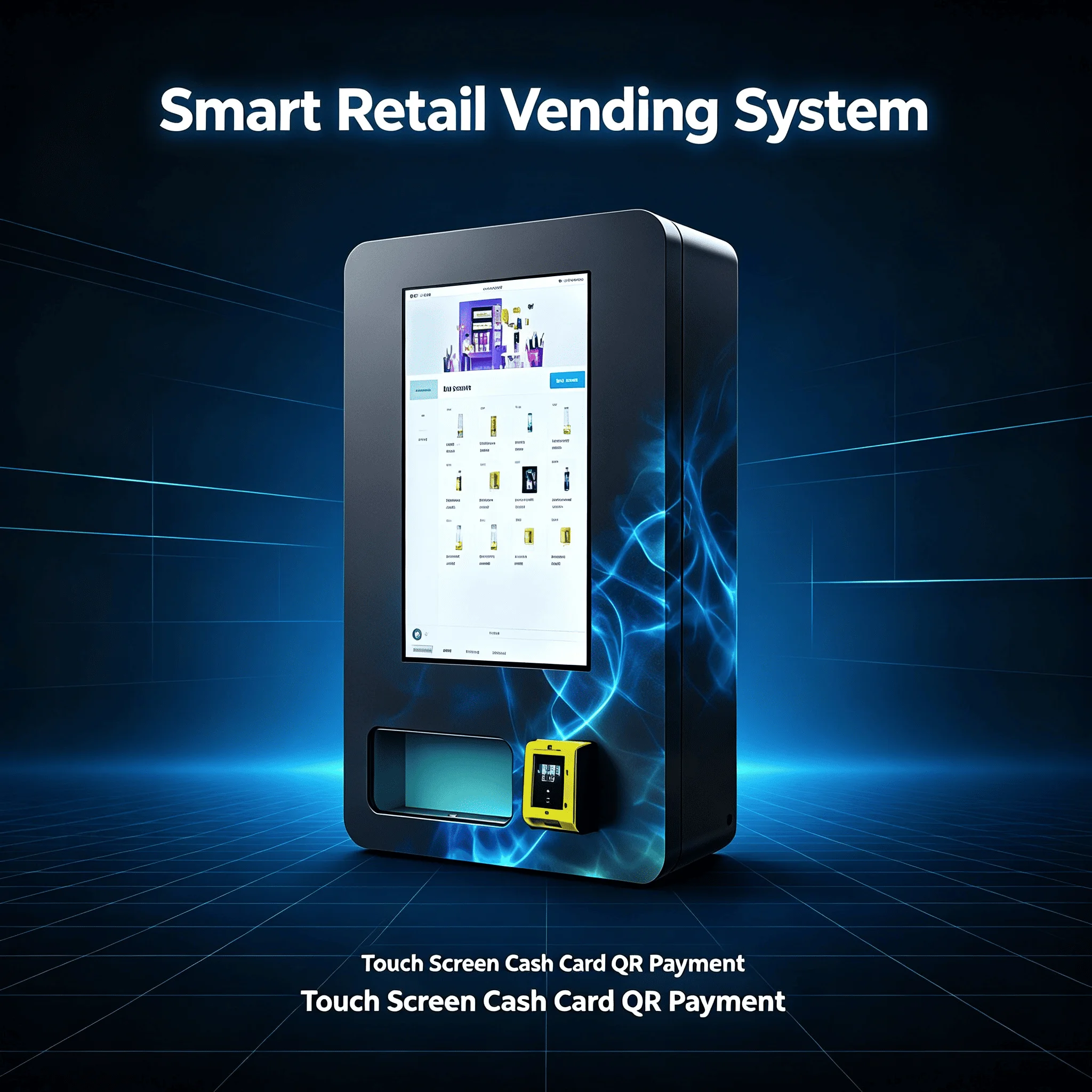 Combo Automatic Tcg Game Card Wall-Mounted Vending Machine with Cashless Payment and SDK Function Mini Wall-Mounted Customized
