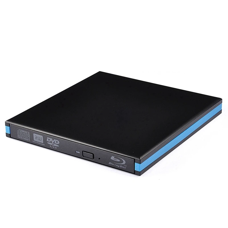 Blu-Ray Burner Player USB 3.0 CD DVD External Bluray Drive Writer Reader For  Windows PC Laptop Desktop