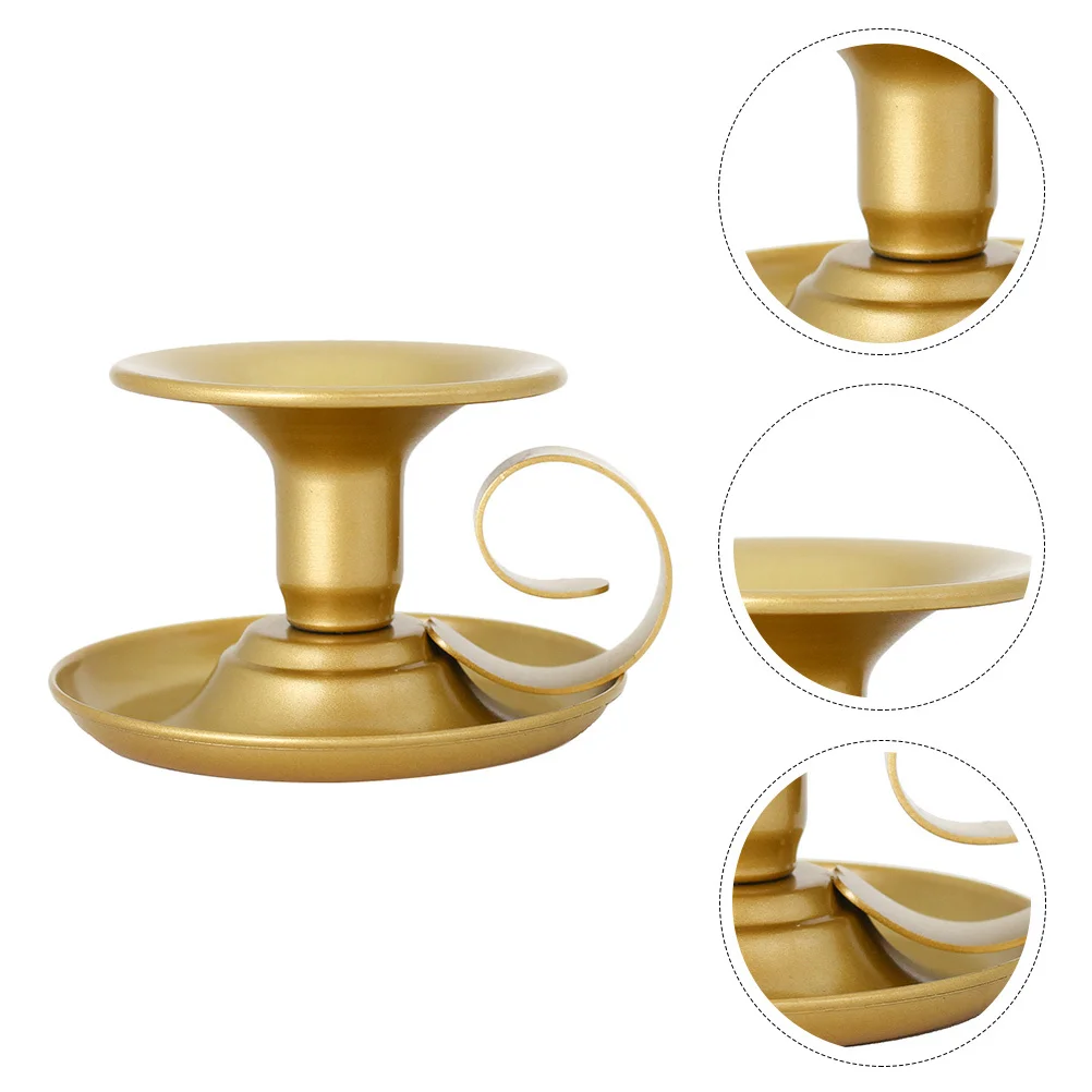 

Tea Cup Shape Iron Candlestick Creative Holder Home Ornament Iron Craft Sticks Candleholder Creative Candlesticks