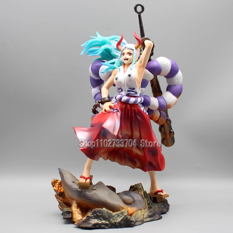 30.5cm Yamato One Piece Figures The Island of Ghost Girl Yamato Action Figures Kaidou Daughter Anime PVC Model Ornamen Toys