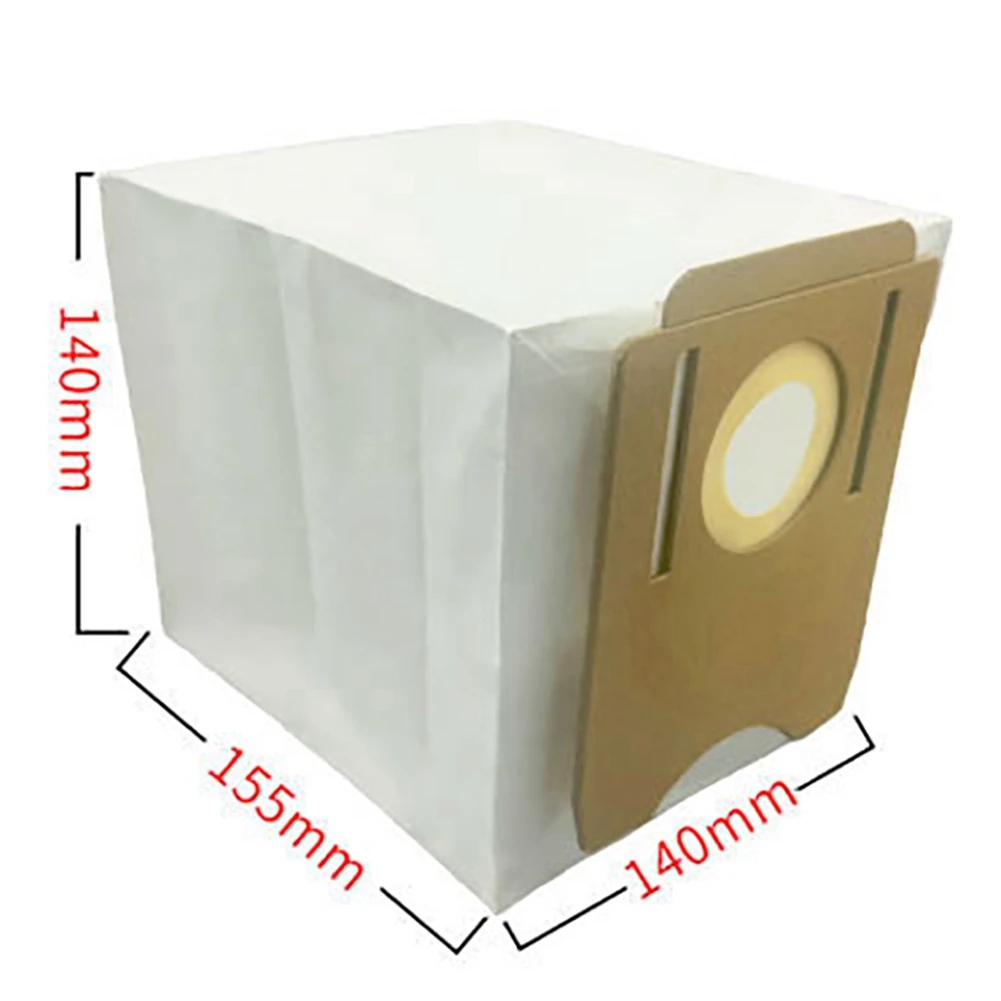 8Pcs Dust Bag for Midea S8 S8+ Robot Vacuum Cleaner Accessories Base Dirt Disposal Bags Replacement Spare Parts image 2