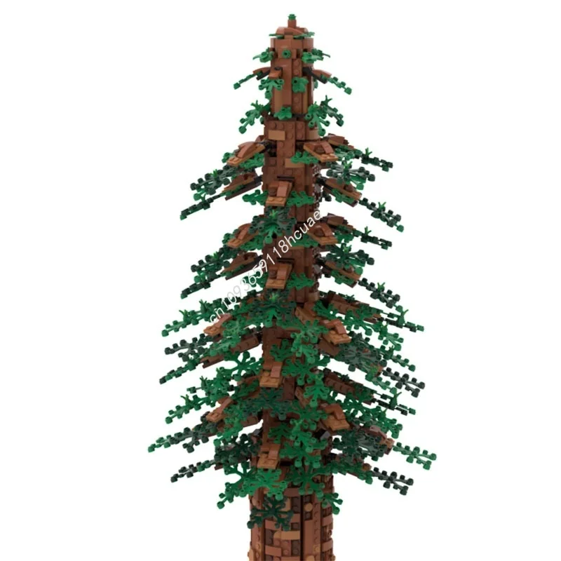 3129 قطعة MOC شجرة الخشب الأحمر الترتر Sp أيقونات نموذج اللبنات العمارة اللعب تجميع DIY بها بنفسك التعليم هدية الكريسماس للأطفال