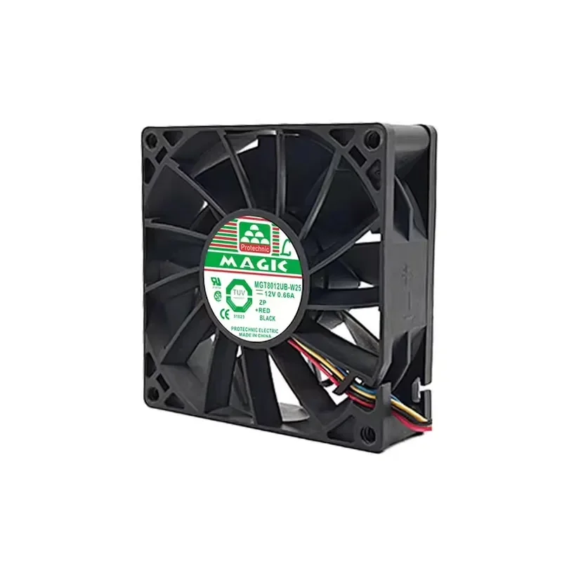 for Yongli 8025 12V 0.66A 8cm Double Ball Bearing Cooling Fan Low Price Original Import