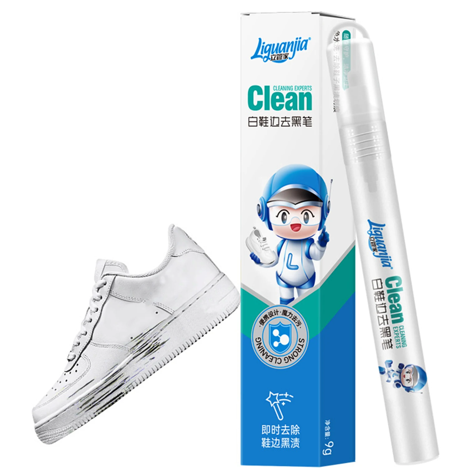 Shoes Stains Removal Pen Sneakers White Shoes Repair Complementary Color White Go Yellow Shoe Whitening Cleaning Easy To Carry