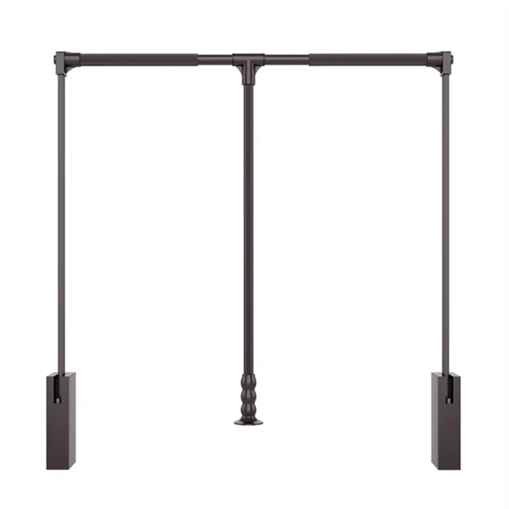 porte-vetements-coulissant-a-double-amortissement-avec-fermeture-douce-en-metal