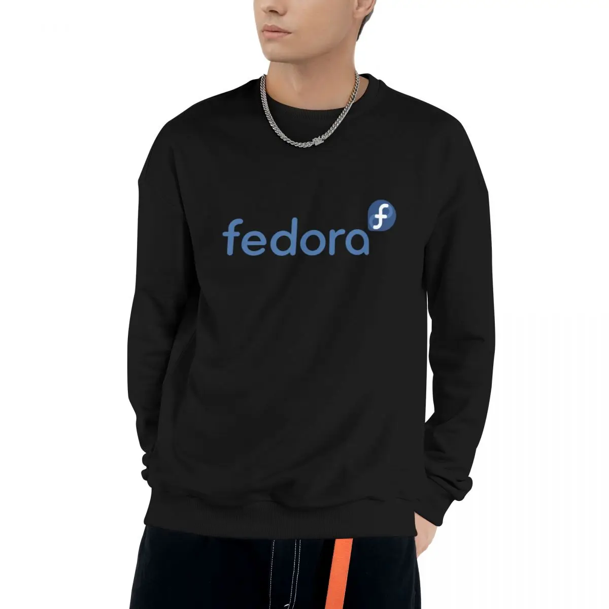 Creates An Innovative Linux Fedora F Casual Sweatshirts Men Women Cotton Basic Hoodies Pullover Hiphop