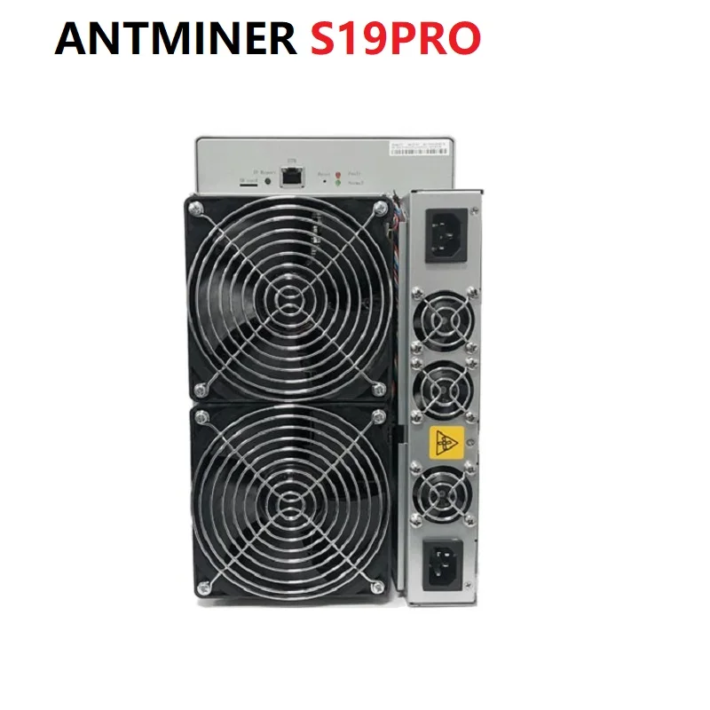 Najbardziej opłacalny S19Pro 110/104/100/96 TH/S koparka bitcoinów Antminer S19 Pro 110T/100T z zasilaczem Bitmain SHA-256 górniczego