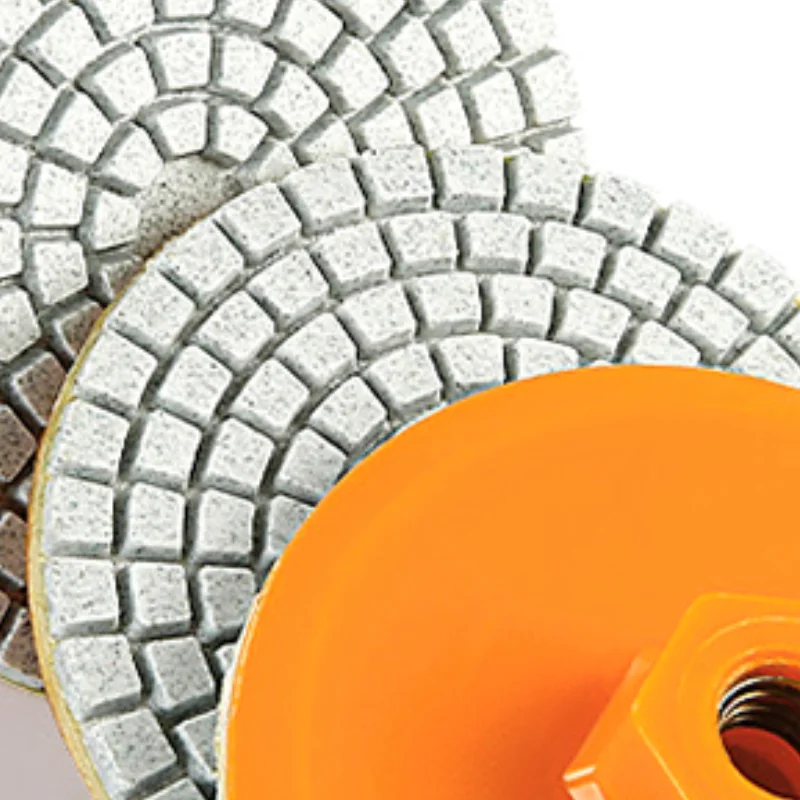 

Один полировальный диск 80 мм, 3-дюймовая абразивная полировальная подушечка для влажной/сухой полировки для камня, бетона, мрамора, шлифования гранита