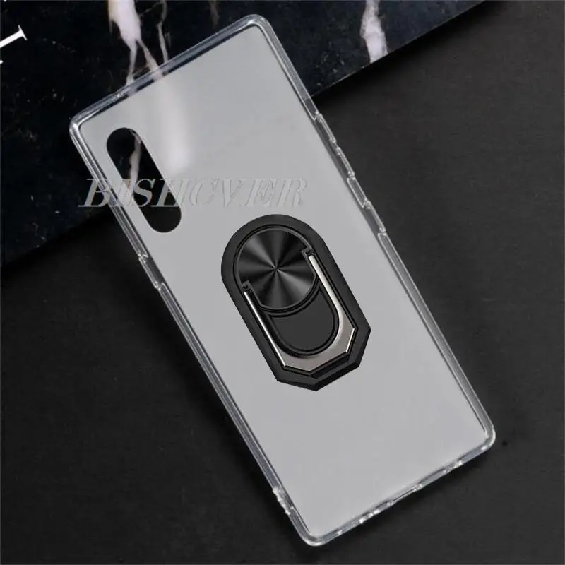 For LG Velvet 5G LM-G900N, LM-G900EM, LM-G900, LM-G900TM Back Ring Holder Bracket Phone Case Smartphone TPU Soft Silicone Cover