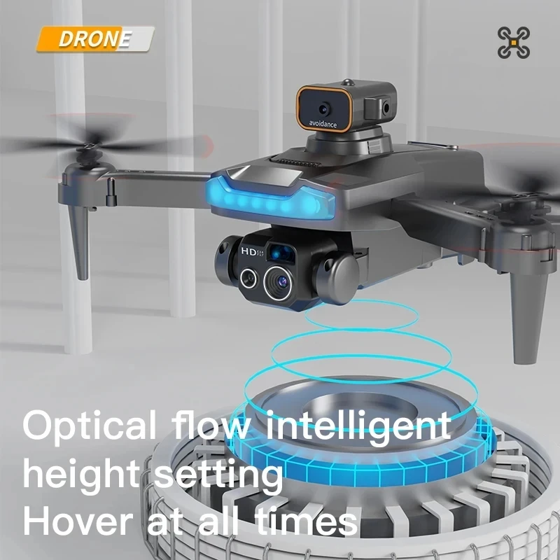 Lenovo Nieuwe P15 Drone Professionele 8K Gps Dubbele Camera Obstakel Vermijden Optische Flow Positionering Borstelloze Verbeterde Rc 9000M