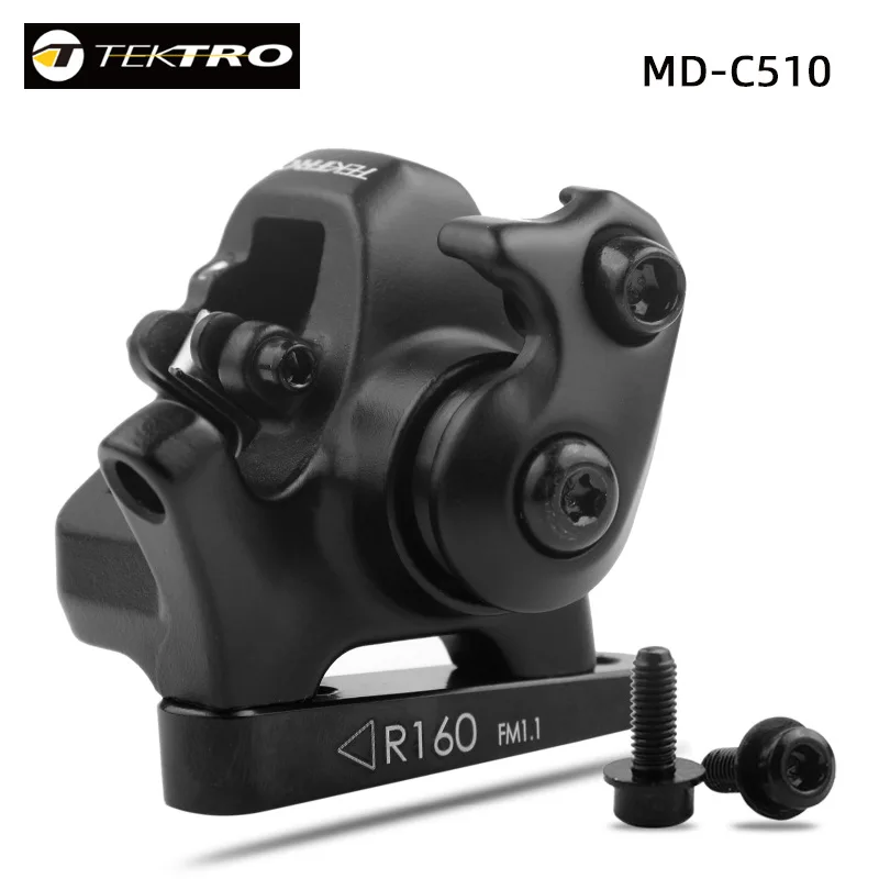 TEKTRO MD-C510 Road Bicycle Front Rear Disc Flat Mount Brake Black Bike Mechanical Caliper Disc Brakes Cycling Caliper