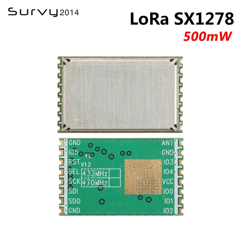 

433Mhz/470Mhz SX1278PA LoRa Wireless Transceiver Module 500mW for Arduino diy electronics