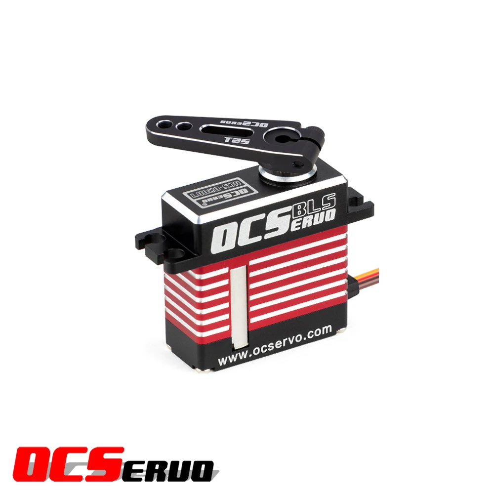 OCS-D2007 8.4V 20Kg. Cm 51G 0.07S/60 ° Borstelloze Motor Hoog Koppel Servo Staal Tandwiel Alle Cnc Behuizing Middelgrote Bls