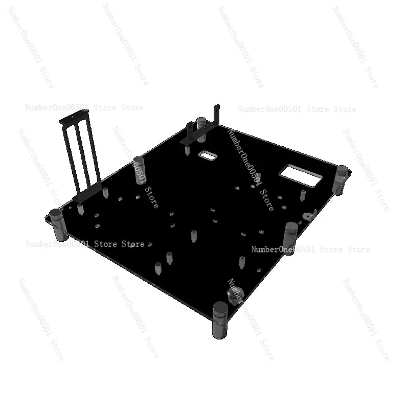 Open Chassis Transparent Board MATX Main Board ATX Stand Desktop Computer Rack Studio Computer Case ITX