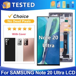 TFT For Samsung Note20 Ultra Screen 4G LCD Touch Screen Replacement +Frame For Samsung Galaxy Note 20 Ultra 5G N986B LCD Display