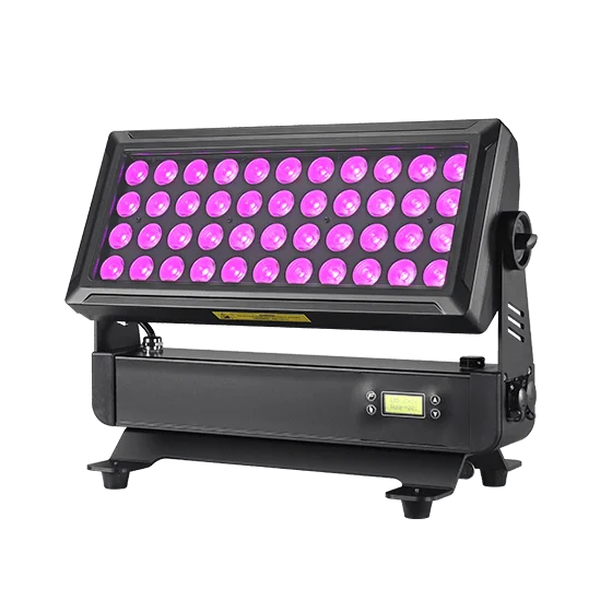 

Quality Material IP65 DMX Stage Cleaning Lighting Outdoor 44 * 15W 10w Light Emitting Diode RGBW 44 * 12W RGBWA + Architecture