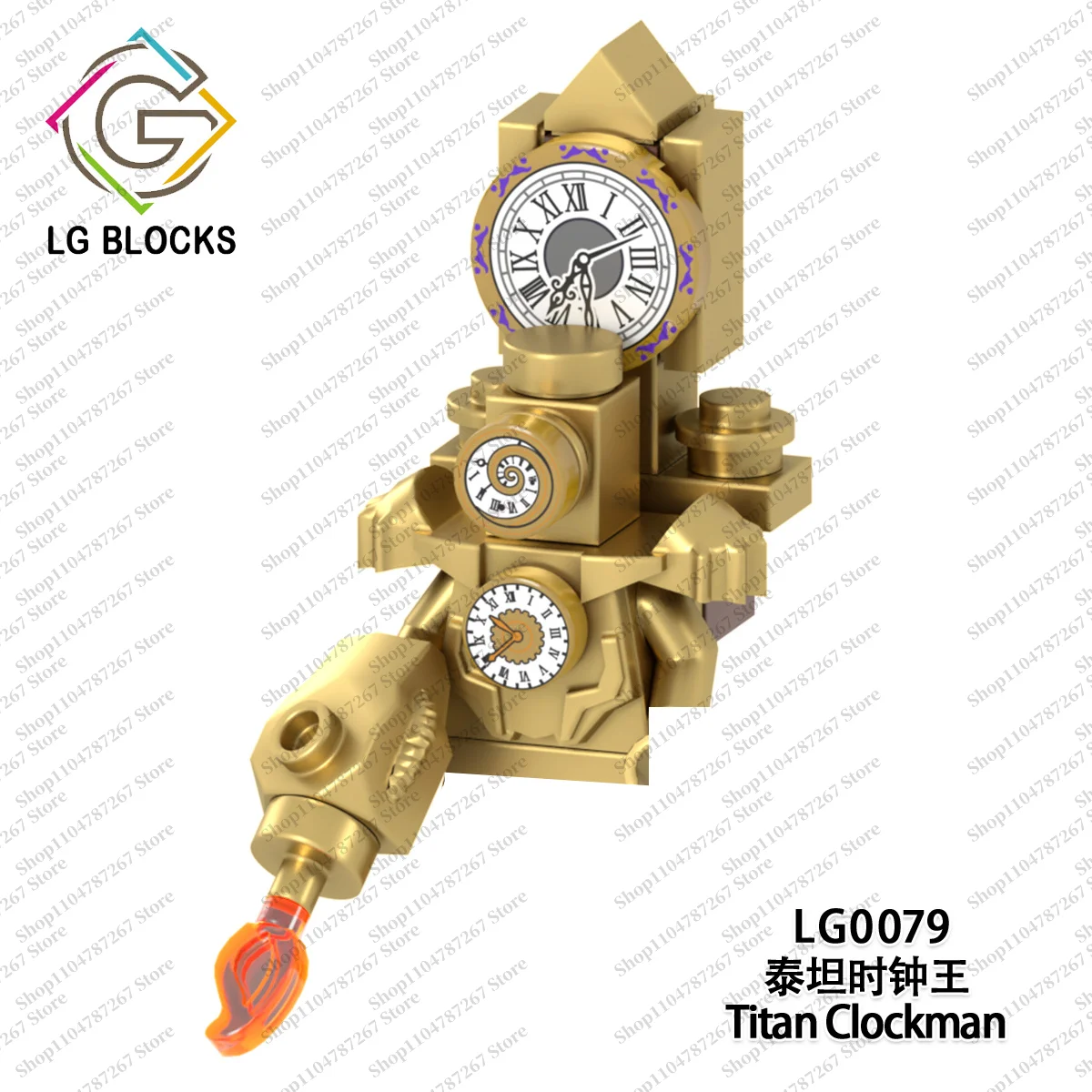 ตัวต่อฮอตบล็อก ตัวต่อสกิบิดิ ทอยเล็ต ตัวละครคลาสสิก ไททัน คล็อคแมน ดัชเชส ตุ๊กตาโมเดล 3 มิติสำหรับเด็ก ของขวัญวันหยุด