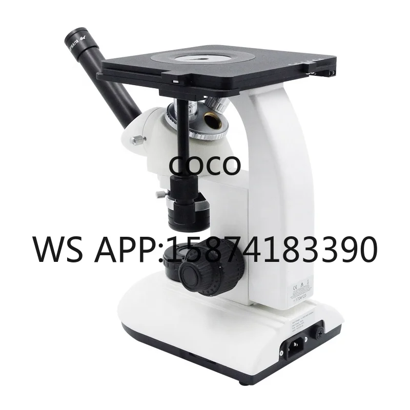 OPTO-EDU A13.2602-M Inverted Metallurgical Microscope Monocular 3W LED