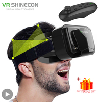 VR Glasses 3D Virtual Reality Smart Phone Mobile Smartphones 7 Inch Headset Helmet Game Wirth Real Viar Goggles Lenses Devices