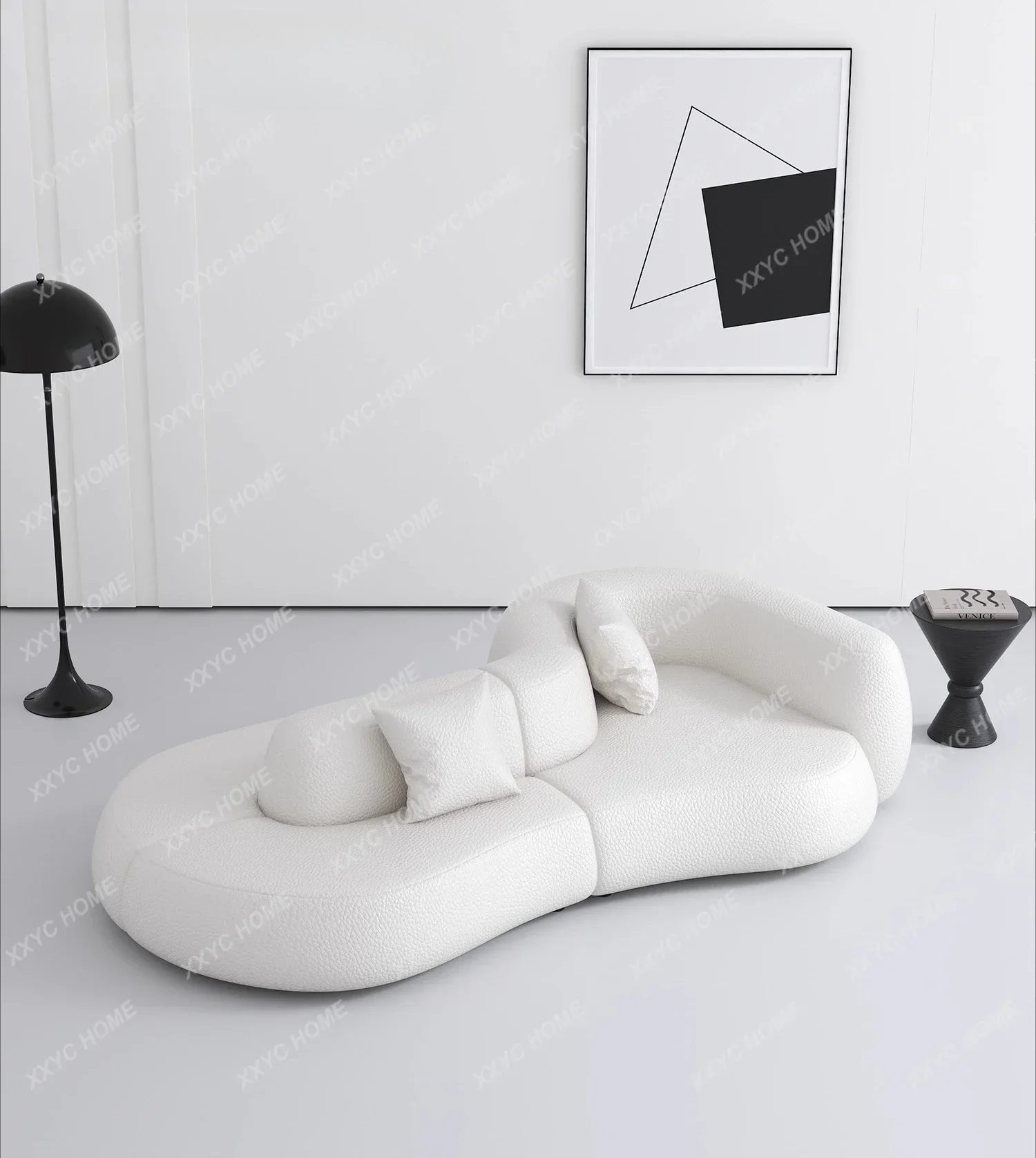 JJJJMinimalist Double-sided Sofa Creative Sitting Area Reception Sofa
