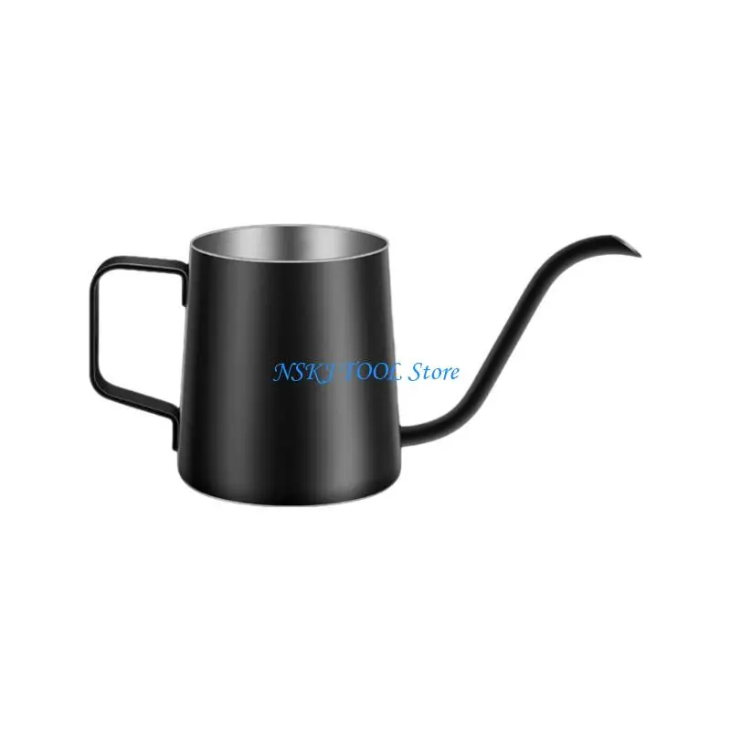 

L8RC Gooses Neck Pour Overs Coffees Kettles Stainless Steels Hand Brewed Coffees Pots