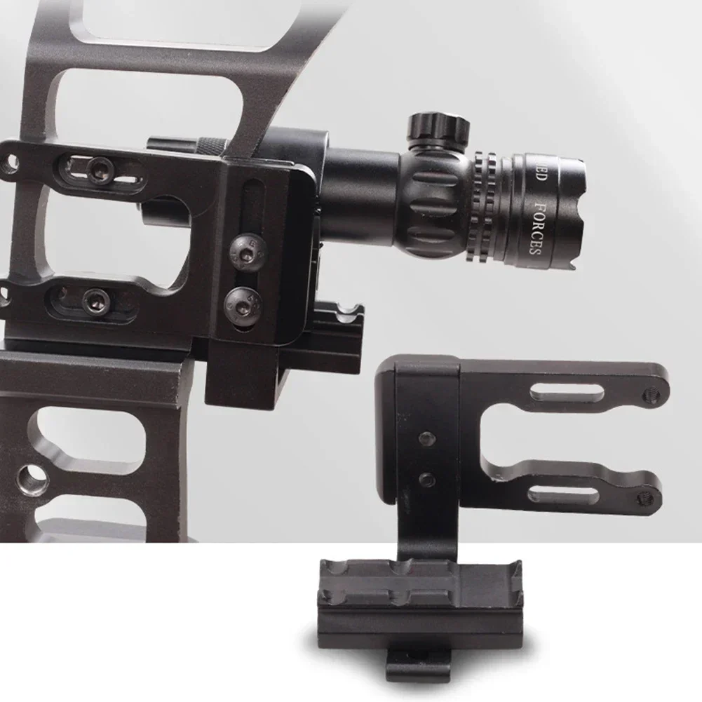 

Кронштейн для прицела для блочного лука, 138.2 г, аксессуары, алюминиевый сплав, обработка на ЧПУ, для блочных и традиционных луков, для активного отдыха, высокое качество