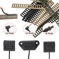 Surefir M300 M600 Pressure Remote Switch Flashlight ModButton Lite Fit Mlok Keymod 20mm picatinny Rail DBAL A2 PEQ15 NGAL