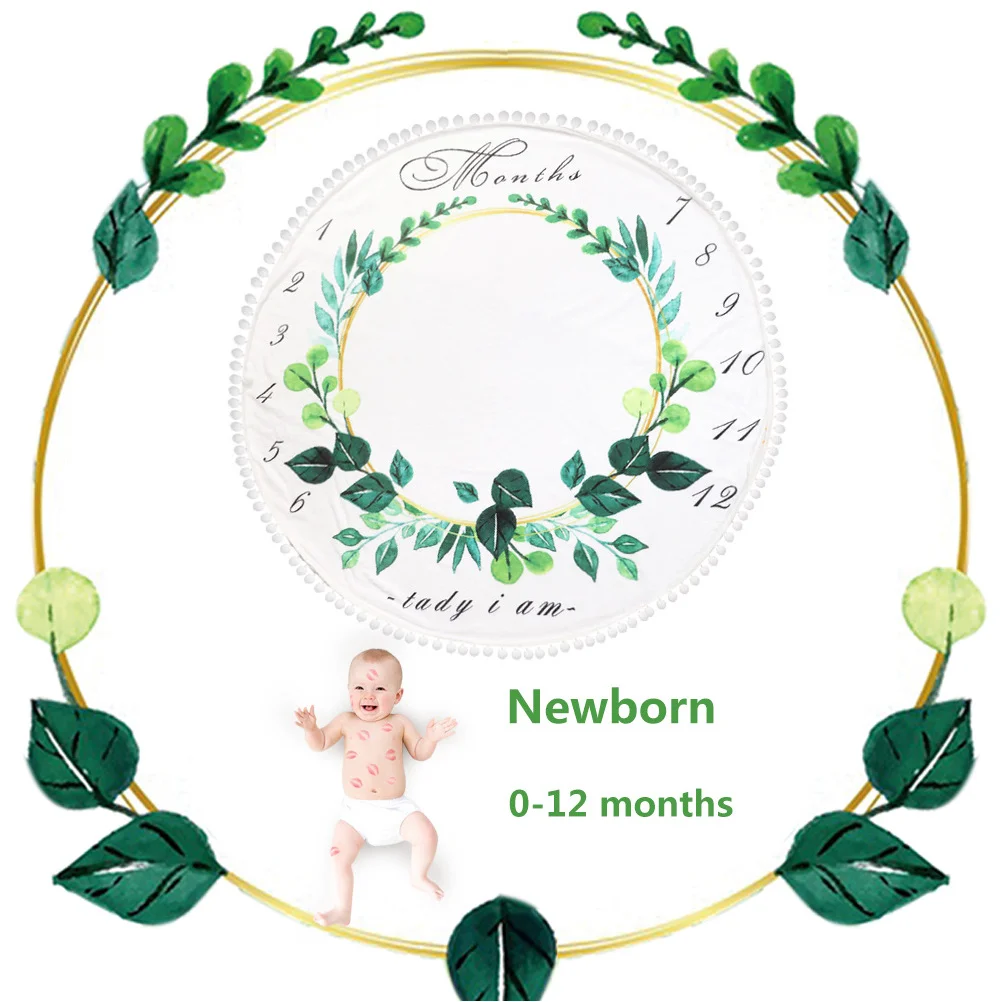 

1 pc Flannel Blanket Adorable Baby Shower Gift Photo Prop Stylish Background Creative Crib Swaddle Lovely Wrapping Cloth