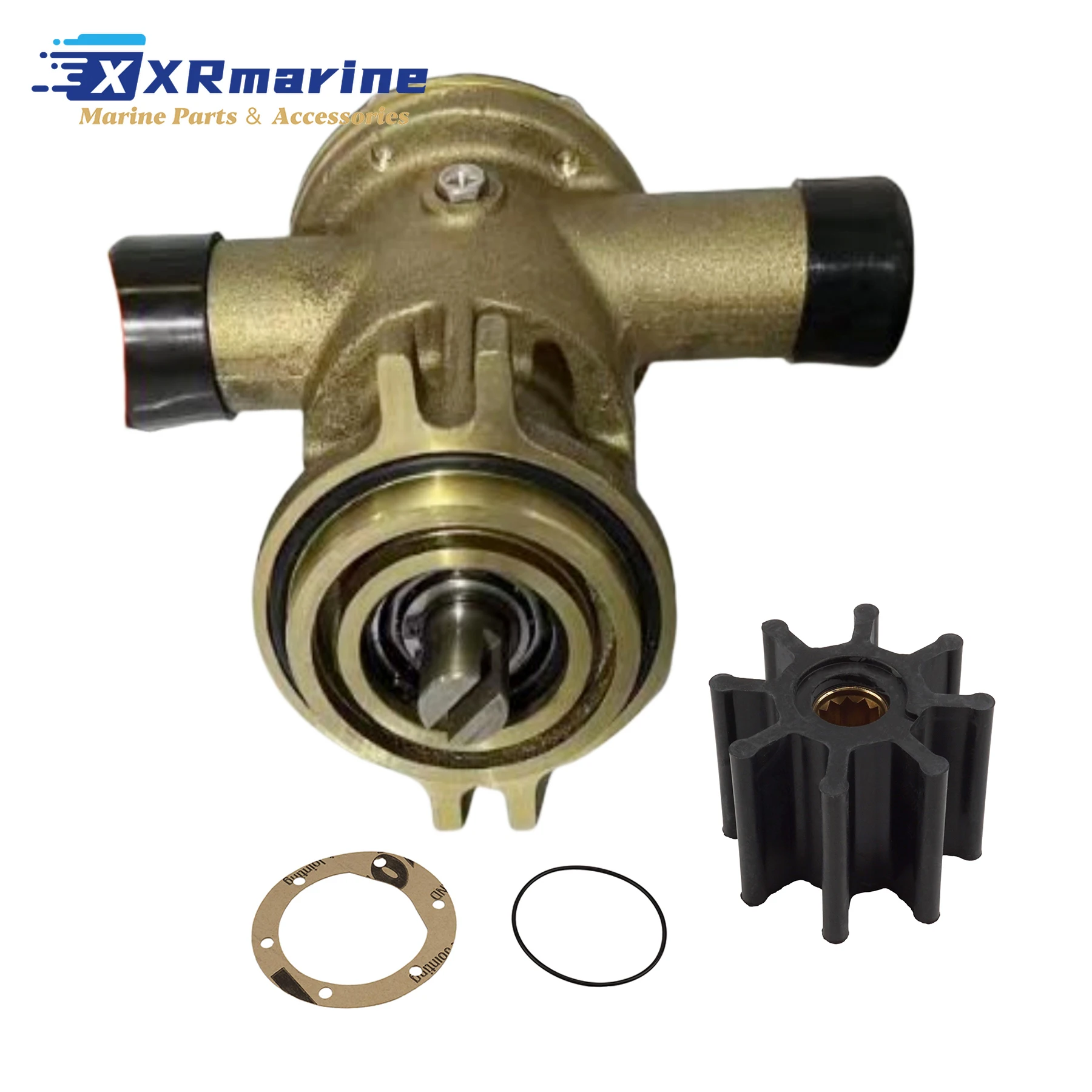 

Насос для соленой воды 3583115, совместимый с морскими двигателями Volvo Penta, замена 3581558, 860629, 860827, JPR-V1000