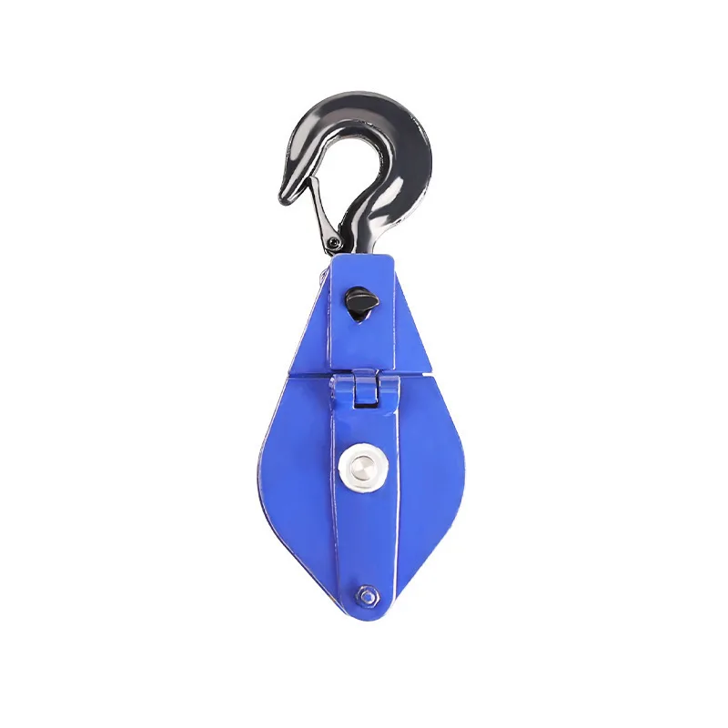 

Lifting pulley, national standard hook type labor-saving pulley group single wheel crane